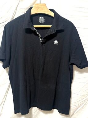 taco bell polo black men's shirt size XL